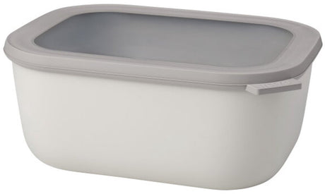 Mepal - multikom cirqula vershouddoos - 3000 ml - rechthoekig - nordic white
