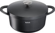 Tefal trattoria - braadpan - ø28 cm - inclusief deksel - gietijzer - geschikt voor inductie