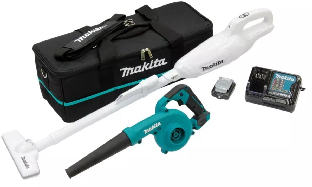 Makita clx245sax1 accu combiset 12v 2,0ah in tas
