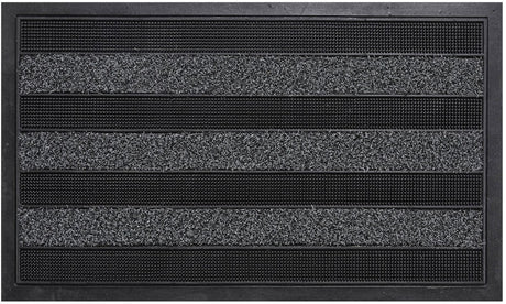 Md-entree md entree - deurmat - schoonloopmat - rubbermat - cactus anthra - 45 x 75 cm
