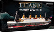 Geronimo games piececool - titanic - - hobby - metalen model - 3d puzzel - level 4 - 226 stukjes