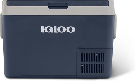 Igloo icf 60 compressor koelbox - 59l - 12 24 230v - blauw - wit