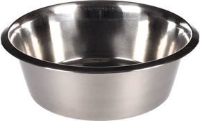 Flamingo hondenvoerbak inox - zilver - 25 x 25 cm