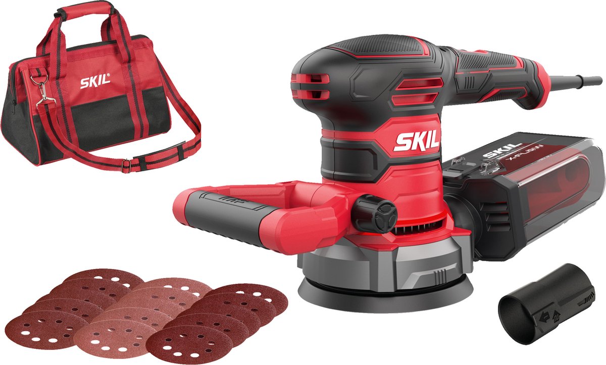 Skil excentrische schuurmachine 7480da - 400w