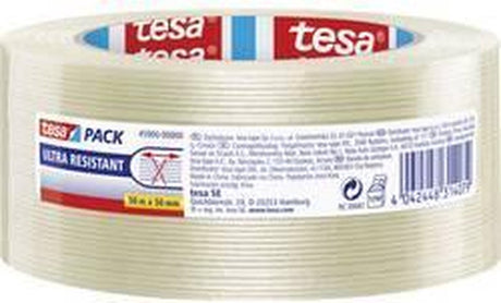 Tesa ultra resistant 45900-00000-00 filament-tape pack transparant (l x b) 50 m x 50 mm 1 stuk(s)