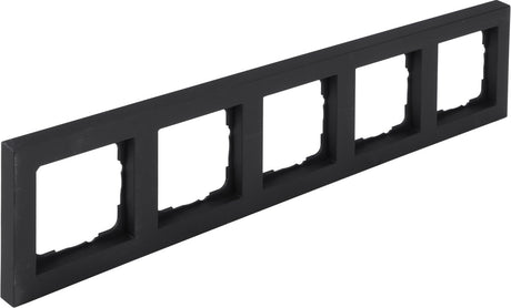 Q-link s-line afdekraam 5-voudig - zwart