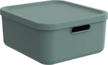 Rotho albula light - decoratie opbergbox - 20 l - groen