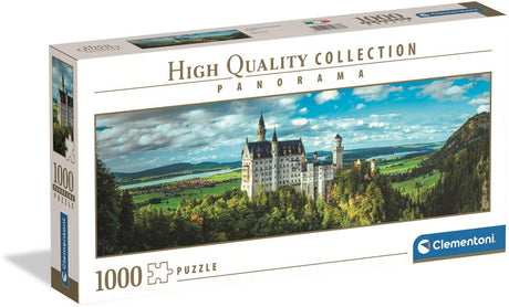 Clementoni - puzzel - 1000 stukjes - neuschwanstein kasteel - puzzel voor volwassenen - high quality collection