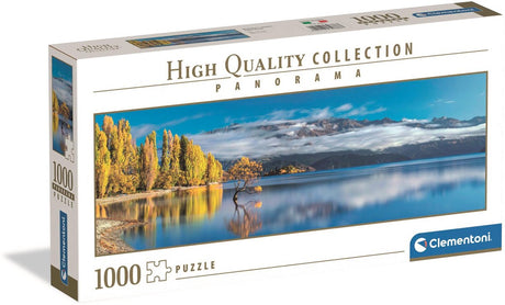 Clementoni - puzzel - 1000 stukjes - wanaka's golden reflect - puzzel voor volwassenen - high quality collection