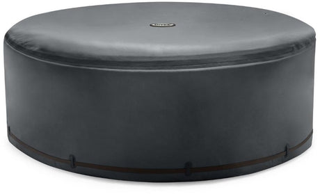 Intex thermische cover voor purespa 6-persoons spa - rond - donkergrijs - ø218 x h72 cm