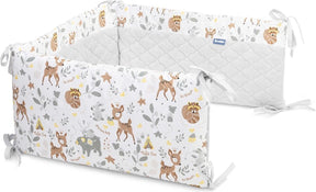 Sensillo bedbumper - bed zijbeschermers - anti stootrand - bedomrander [180x30 cm]