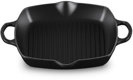 Le creuset grillplaat signature mat zwart hoog 30 x 30 cm