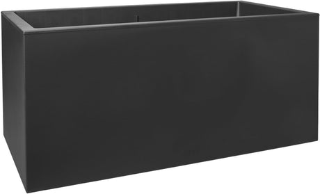 Elho vivo next lang 80 - plantenbak voor binnen buiten rechthoekig - 100% gerecycled plastic - l 78.0 x h 37.9 cm - living black