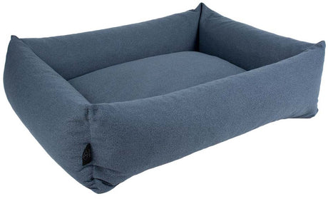 D d home eden hondenmand - hondenbed met rand - waterafstotend wasbare hoes - medium 90x70x22cm - midnight m