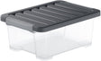 Rotho core plus opbergbox - set van 4 - stapelbaar - 11 ltr