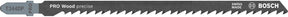 Bosch - decoupeerzaagblad t 344 dp precision for wood - 3 stuks