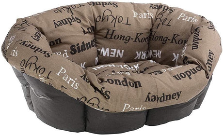 Ferplast hondenkussen sofa 96 x 71 cm fluweel polyester beige xxl
