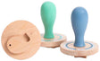 Bs toys zandstempels - peuter buitenspeelgoed - fsc hout - geschikt vanaf 18 maanden