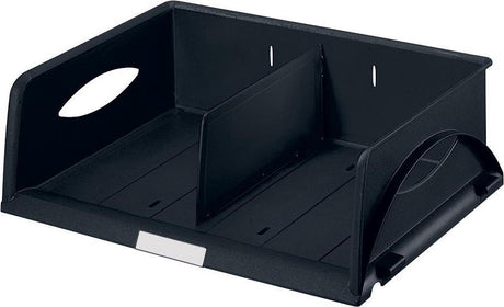 Leitz sorty opbergbak landscape a4 maxi - zwart