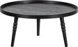 Woood ponto bijzettafel - hout - zwart - 36x75x75