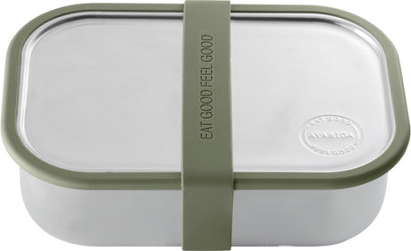 Aya ida aya ida - lunch box - opbergdoos - meenemen - brood - 1000ml - tropical green