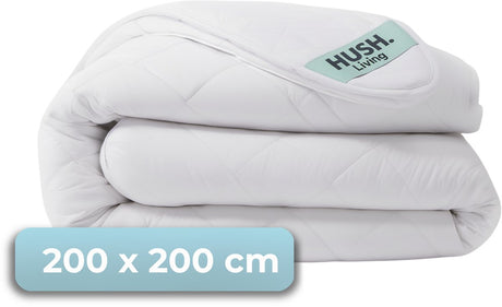 Hush. living hush living dekbed tweepersoons 200x200 cm - 350 gsm - warm, ademend en lichtgewicht - geschikt voor alle seizoenen