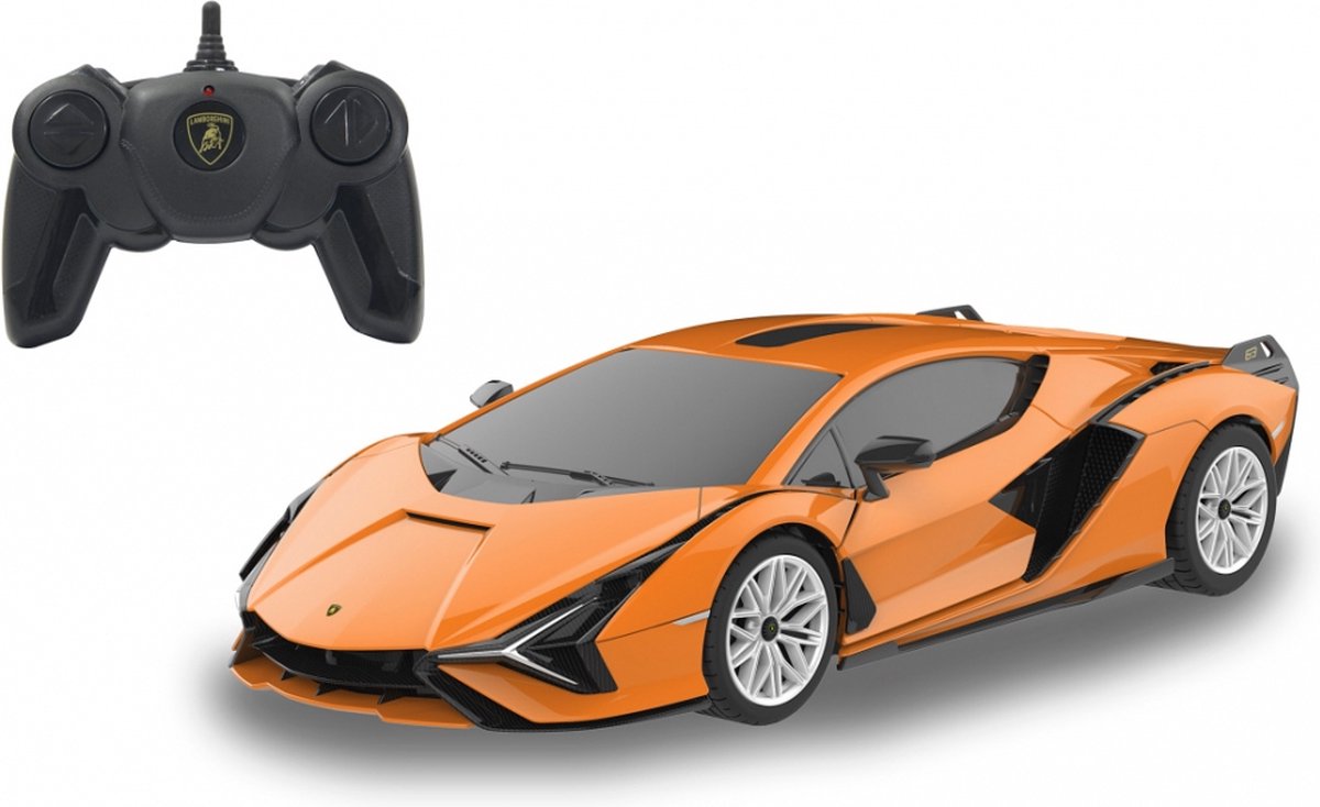 Jamara rc lamborghini sián auto 20,7 cm 2-delig oranje 1:24