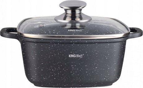 Kinghoff 1602 - vierkante braadpan - 22 cm - 3.7 liter