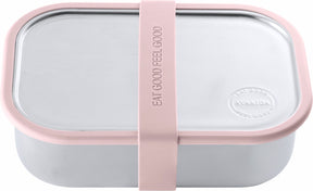 Aya ida aya ida - lunch box - opbergdoos - meenemen - brood - 1000ml - soft rose
