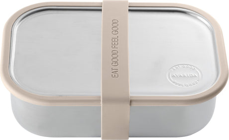 Aya ida aya ida - lunch box - opbergdoos - meenemen - brood - 1000ml - cream beige