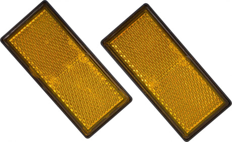 Carpoint reflector oranje 89x40mm 2 stuks