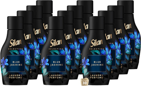 Silan wasparfum - floral essences - blue jasmine 540ml - 12 stuks - geurbooster - voordeelverpakking