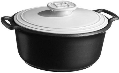 Emile henry sublime+ kookpan - ø245mm - 4ltr - craie