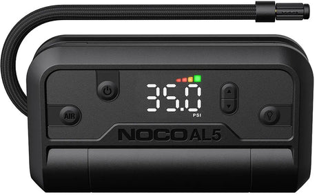 Noco al 5 draagbare luchtcompressor - geïntegreerde usb-c-poort - powerbank - maximale druk: 8,96 bar