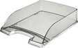 Leitz plus brievenbak - a4 - transparant rookglas