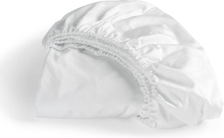 Cinderella - sundays - hoeslaken - 1 persoons - satijn - 90x200 cm - tot 25 cm matrashoogte - wit