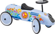 Goki loopvoertuig retro blauw