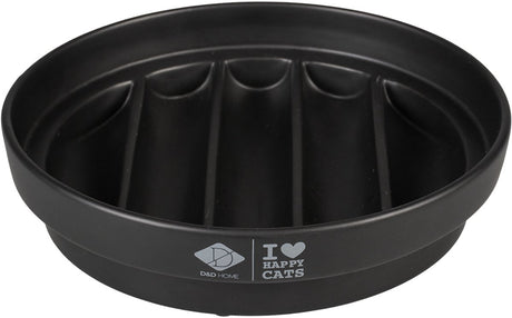 D d home voerbak - slow feeder sue - zwart