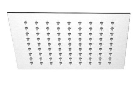 Schütte strasbourg hoofddouche - douchekop vierkant - super flat - 20x20 cm - 1 2 -aansluiting - roestvrij staal