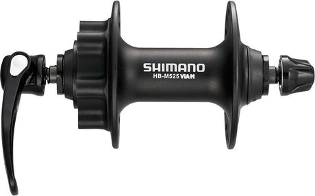 Shimano voornaaf fh-m525 - 36 gaats 6 bouts remschijfbevestiging - zwart