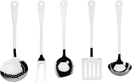 Alessi kookgerei - ajm19s5 l - 5 stuks - door jasper morrison