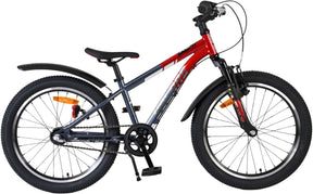 Volare xc race kinderfiets - 20 inch - rood grijs - shimano nexus 3