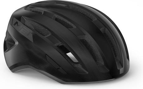 Met miles fietshelm mannen vrouwen – fietshelm stadsfiets volwassenen – e-bike – trekking – maat m l (58-61cm) – black glossy (zwart) m l