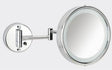Plieger scheerspiegel basic met verlichting - wandmontage - vergroot 3x