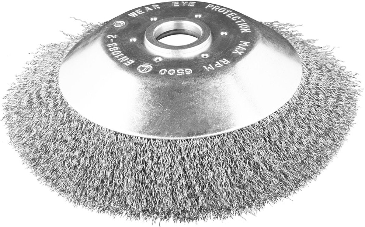 Graphite - borstel voor benzine bosmaaier - 200mm - zachte, golvende draden
