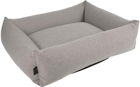 D d home eden hondenmand - hondenbed met rand - waterafstotend wasbare hoes - large 110x95x25cm - taupe l