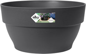 Elho vibia campana schaal 27 - bloempot voor buiten - ø 27.0 x h 14.0 cm - antraciet