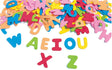 Colorations - alfabet letters foam, 150st.
