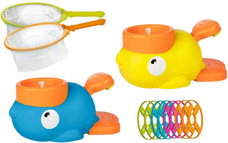 Toi-toys vangspel eendjes met vliegende schijven