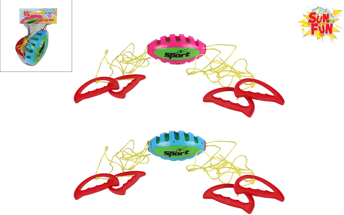 Van manen veenendaal bv sun fun speedball trekbal speelgoed 18cm voor kinderen.